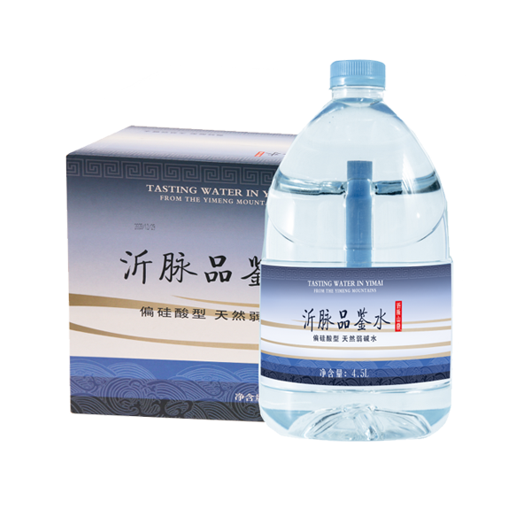 南京偏硅酸型天然弱碱水4.5升中桶